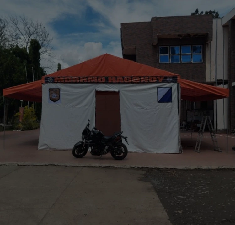 Close shelter tent